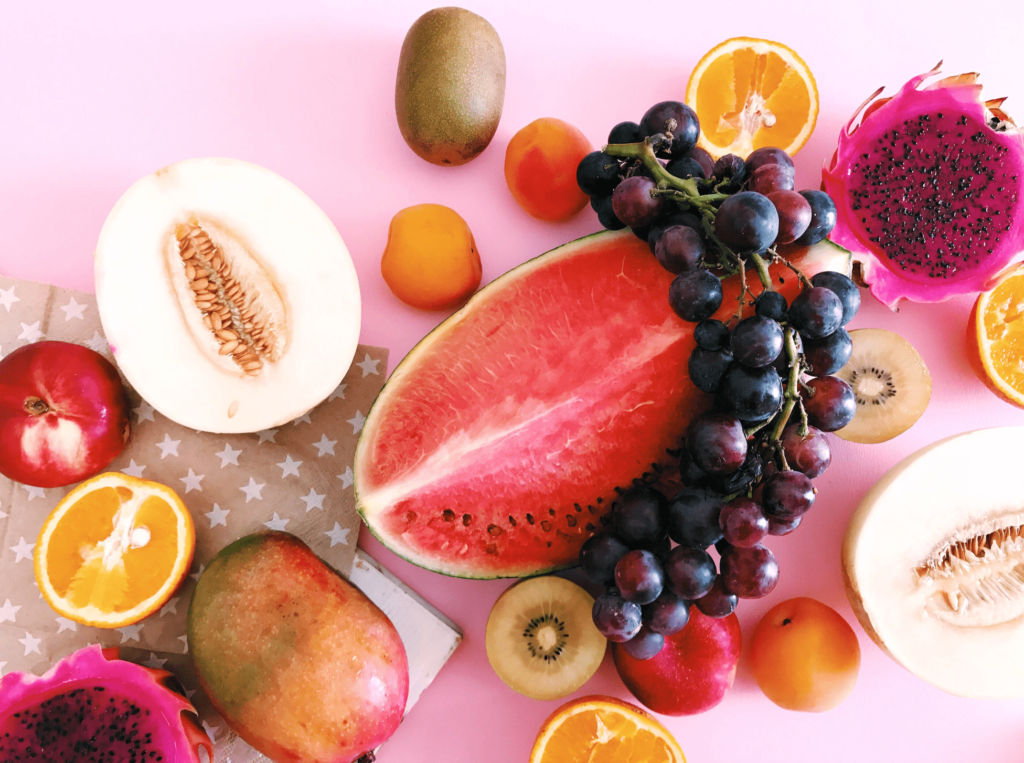 dieta sin proteína animal frutas
